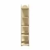 TemaHome Venice Bookcase in Light Oak - Side - TemaHome Venice Bookcase in Light Oak - Side