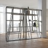 TemaHome Albi Bookshelf in Concrete Look & Black - Lifestyle 3