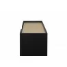 TemaHome Nina Sideboard in Light Oak & Pure Black - Top View - TemaHome Nina Sideboard in Light Oak & Pure Black - Top View