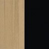 Swatch - Light Oak & Pure Black