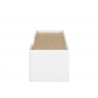 TemaHome Nina Sideboard in Light Oak & Pure White - Top Vide