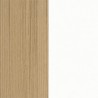 Swatch - Light Oak & Pure White