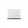 TemaHome Join 120H2 Wood Top With Sub-Base in Pure White - Front - TemaHome Join 120H2 Wood Top With Sub-Base in Pure White - Front