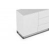 TemaHome Join 120H2 Wood Top With Sub-Base in Pure White - Top Angled