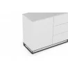 TemaHome Join 120H2 Wood Top With Sub-Base in Pure White - Top Angled - TemaHome Join 120H2 Wood Top With Sub-Base in Pure White - Top Angled