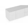 TemaHome Join 160L2 Wood Top With Sub-Base in Pure White - Top Angled - TemaHome Join 160L2 Wood Top With Sub-Base in Pure White - Top Angled