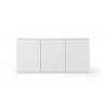 TemaHome Join 180H2 With Base in Pure White - Front