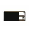 TemaHome Albi Sideboard in Walnut & Black - Front - TemaHome Albi Sideboard in Walnut & Black - Front
