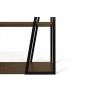 TemaHome Albi Sideboard in Walnut & Black - Leg Frame