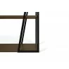TemaHome Albi Sideboard in Walnut & Black - Leg Frame - TemaHome Albi Sideboard in Walnut & Black - Leg Frame