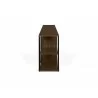 TemaHome Albi Sideboard in Walnut & Black - Side - TemaHome Albi Sideboard in Walnut & Black - Side