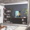 TemaHome Albi Sideboard in Walnut & Black - Lifestyle 4