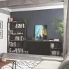 TemaHome Albi Sideboard in Walnut & Black - Lifestyle 4 - TemaHome Albi Sideboard in Walnut & Black - Lifestyle 4