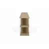 TemaHome Albi Sideboard in Light Oak & White - Shelf Side - TemaHome Albi Sideboard in Light Oak & White - Shelf Side