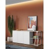 TemaHome Albi Sideboard in Light Oak & White - Lifestyle 5