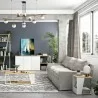 TemaHome Albi Sideboard in Light Oak & White - Lifestyle 9 - TemaHome Albi Sideboard in Light Oak & White - Lifestyle 9