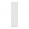TemaHome Nina Cupboard in Light Oak & Pure White - Side View