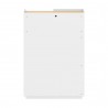 TemaHome Nina Cupboard in Light Oak & Pure White - Back