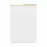 TemaHome Nina Cupboard in Light Oak & Pure White - Back - TemaHome Nina Cupboard in Light Oak & Pure White - Back