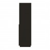 TemaHome Nina Cupboard in Light Oak & Pure Black - Side