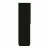 TemaHome Nina Cupboard in Light Oak & Pure Black - Side View - TemaHome Nina Cupboard in Light Oak & Pure Black - Side View