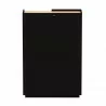 TemaHome Nina Cupboard in Light Oak & Pure Black - Back View - TemaHome Nina Cupboard in Light Oak & Pure Black - Back View