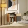 TemaHome Viny Sideboard in Oak & Pure Black - Lifestyle 2 - TemaHome Viny Sideboard in Oak & Pure Black - Lifestyle 2