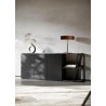 TemaHome Albi Sideboard in Concrete Look & Black - Lifestyle 2
