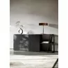 TemaHome Albi Sideboard in Concrete Look & Black - Lifestyle 2 - TemaHome Albi Sideboard in Concrete Look & Black - Lifestyle 2