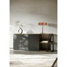 TemaHome Albi Sideboard in Light Oak & Black - Lifestyle 2