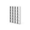 TemaHome Pombal Bookshelf Comp. 2010-001 in Pure White - Angled - TemaHome Pombal Bookshelf Comp. 2010-001 in Pure White - Angled