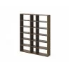 TemaHome Pombal Bookshelf Comp. 2010-018 in Walnut Finish - Angled - TemaHome Pombal Bookshelf Comp. 2010-018 in Walnut Finish - Angled