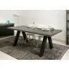 TemaHome Apex Dining Table in Concrete Look & Black - Lifestyle 2 - TemaHome Apex Dining Table in Concrete Look & Black - Lifestyle 2