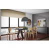 TemaHome Apex Extending Dining Table in Concrete Look & Black - Lifestyle 9