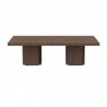 TemaHome Dusk Conference Table in Chocolate - Front