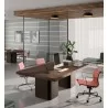 TemaHome Dusk Conference Table in Chocolate - Lifestyle - TemaHome Dusk Conference Table in Chocolate - Lifestyle