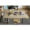 TemaHome Drift Dining Table in Oak & Black - Lifestyle 8 - TemaHome Drift Dining Table in Oak & Black - Lifestyle 8