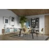 TemaHome Drift Dining Table in Oak & Black - Lifestyle 6 - TemaHome Drift Dining Table in Oak & Black - Lifestyle 6