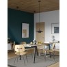 TemaHome Drift Dining Table in Oak & Black - Lifestyle 5