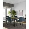 TemaHome Drift Dining Table in Walnut & Black - Lifestyle 5 - TemaHome Drift Dining Table in Walnut & Black - Lifestyle 5