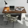 TemaHome Multi 63'' Table Top With Storage Legs in Walnut Top & Pure White Legs - Lifestyle - TemaHome Multi 63'' Table Top With Storage Legs in Walnut Top & Pure White Legs - Lifestyle