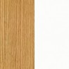 Swatch - Oak Top & Pure White Legs