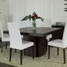 TemaHome Dusk 51" Dining Table in Chocolate - Lifestyle 3 - TemaHome Dusk 51" Dining Table in Chocolate - Lifestyle 3