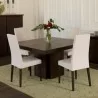 TemaHome Dusk 51" Dining Table in Chocolate - Lifestyle 4 - TemaHome Dusk 51" Dining Table in Chocolate - Lifestyle 4