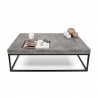 TemaHome Petra 47x30 Coffee Table - Front with Contents