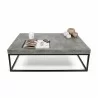 TemaHome Petra 47x30 Coffee Table - Front with Contents - TemaHome Petra 47x30 Coffee Table - Front with Contents
