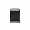 TemaHome Klaus Side Table in Concrete Look & Pure Black - Side