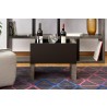 TemaHome Klaus Side Table in Concrete Look & Pure Black - Lifestyle 3
