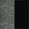 TemaHome Klaus Side Table in Concrete Look & Pure Black - Swatch