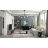 TemaHome Albi Side Table in Walnut & Black - Lifestyle 2 - TemaHome Albi Side Table in Walnut & Black - Lifestyle 2